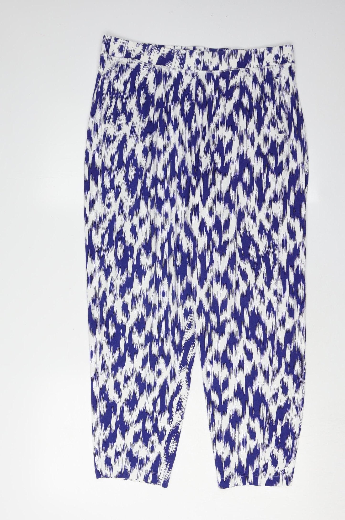 Womens UK Size 14 Marks and Spencer   Blue Trousers