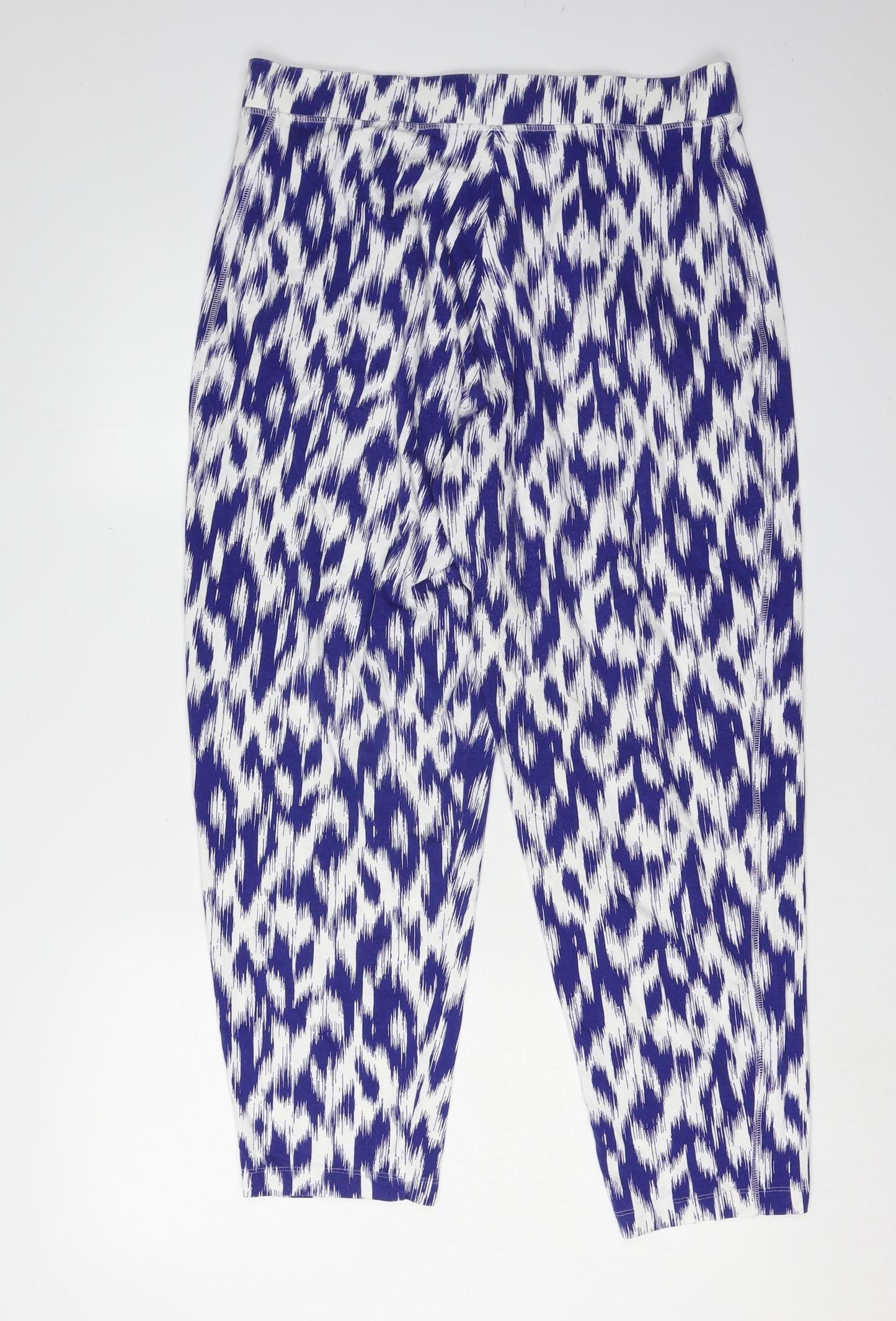 Womens UK Size 14 Marks and Spencer   Blue Trousers