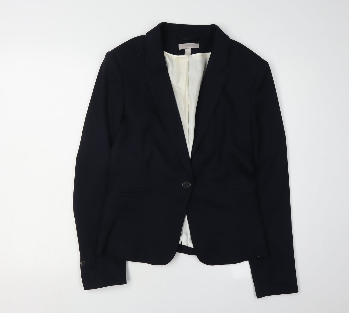 H&M Women’s Black Blazer, Size 10, Business, Lined