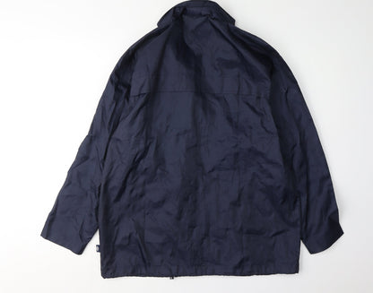 Umbro Boys Blue Windbreaker Jacket Size 12 - Sports Style