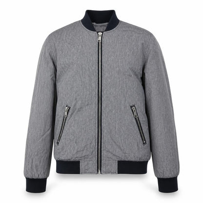 Mens UK Size S River Island Grey Bomber Jacket
