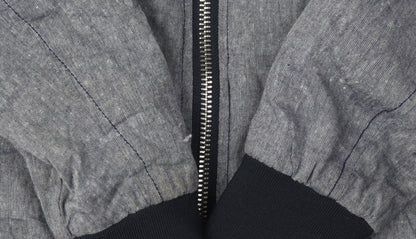 Mens UK Size S River Island Grey Bomber Jacket