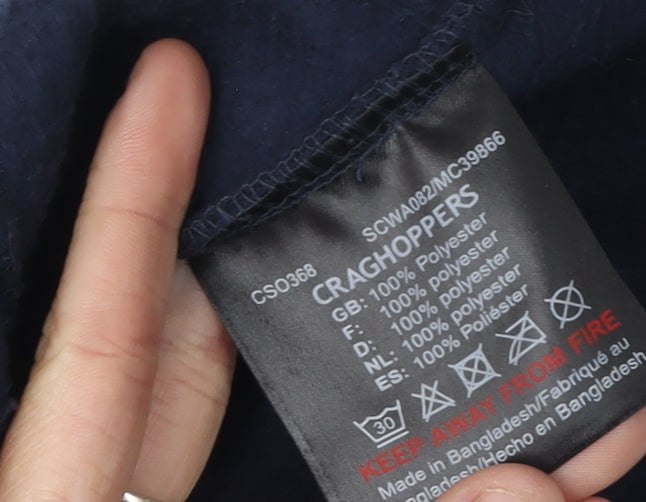 Craghoppers Women's Blue Pullover Sweatshirt Size 8