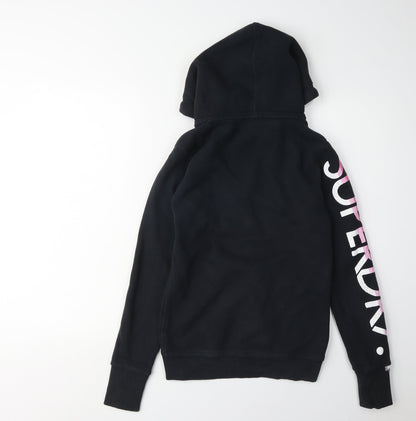 Superdry Women's Black XS Full Zip Hoodie