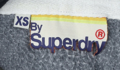Superdry Women's Black XS Full Zip Hoodie