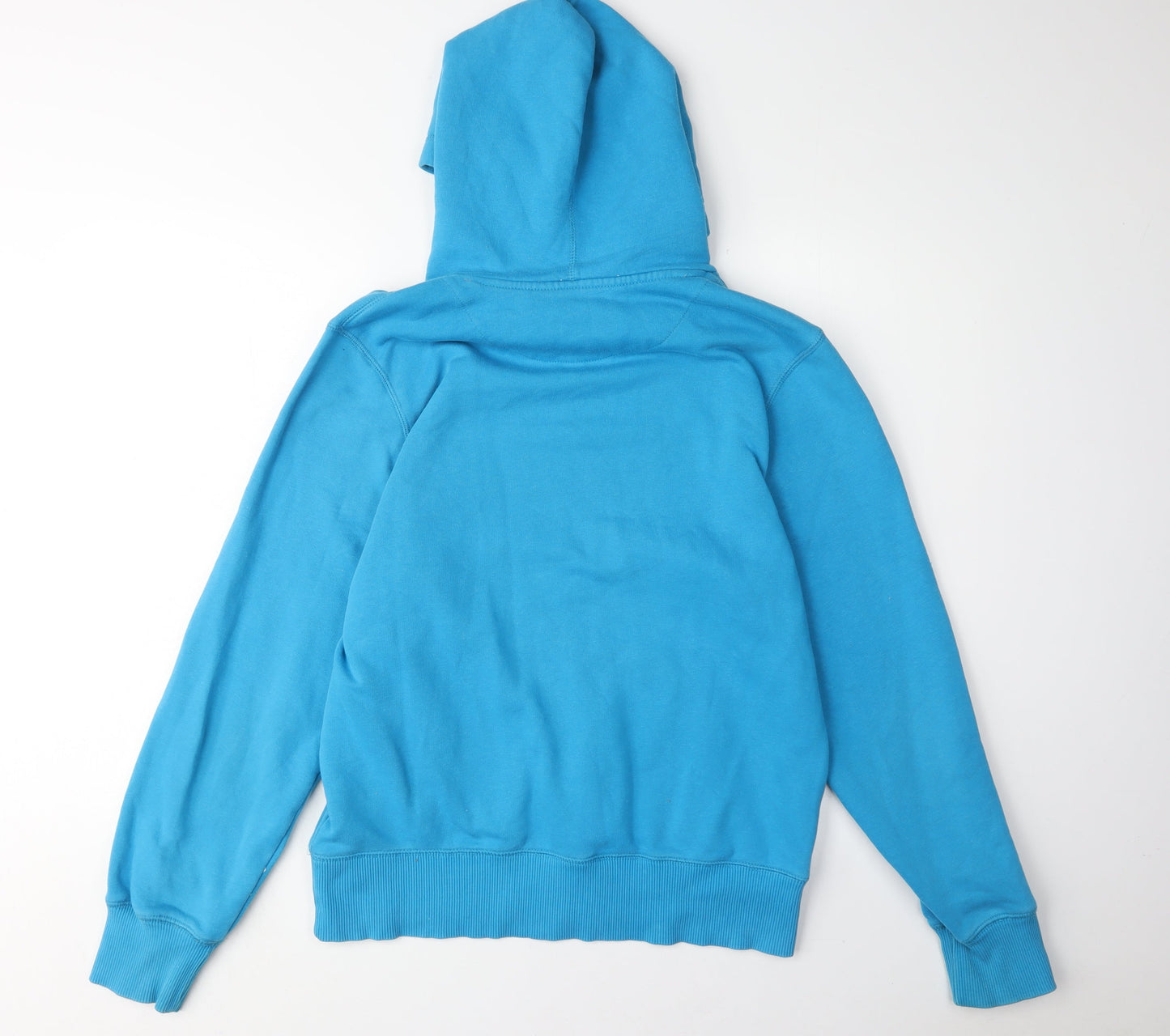 Nike Unisex Blue Pullover Hoodie, Size M, Logo Design