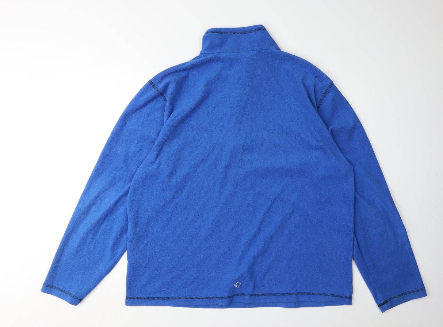 Mens UK Size XL Regatta Blue Half Zip Hoodie