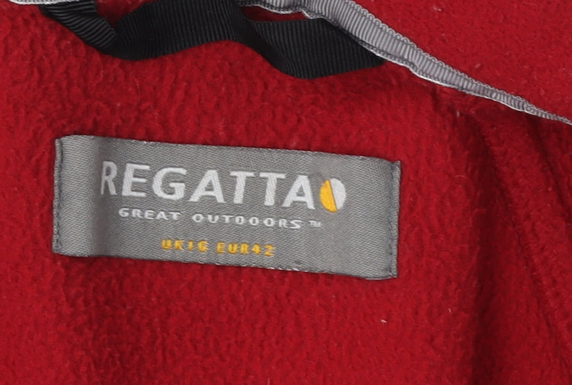 Womens UK Size 14 Regatta Red Basic Jacket