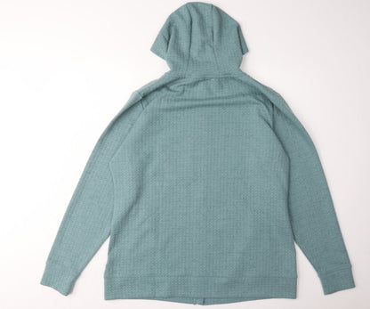 Green Unisex Full Zip Hoodie 2XL