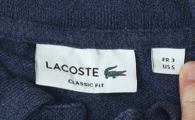 Lacoste Men's Blue Polo Shirt Classic Fit S