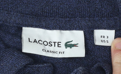 Lacoste Men's Blue Polo Shirt Classic Fit S