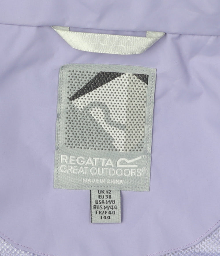 Womens UK Size 12 Regatta White Anorak Coat