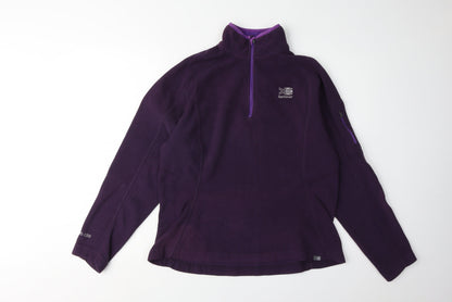 Karrimor Women's Purple Pullover Sweatshirt - Size 12