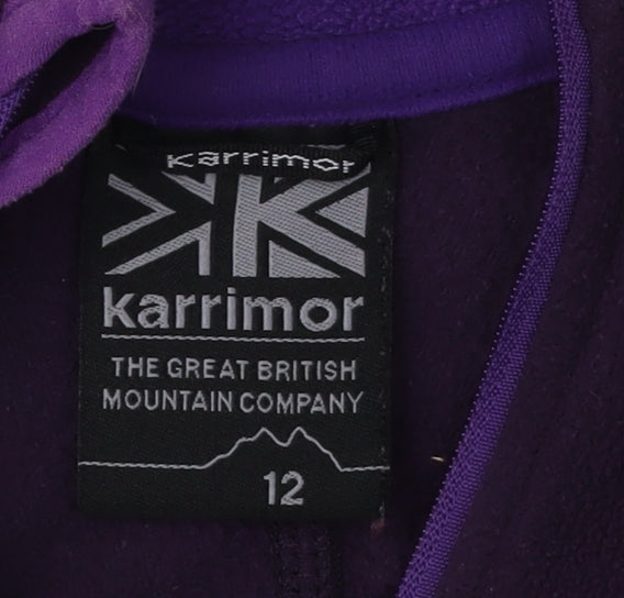 Karrimor Women's Purple Pullover Sweatshirt - Size 12