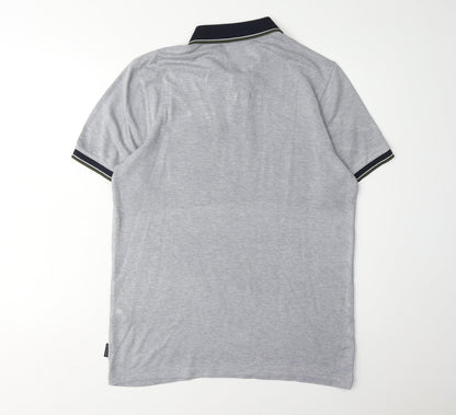 Ted Baker Men's Grey Polo Shirt M