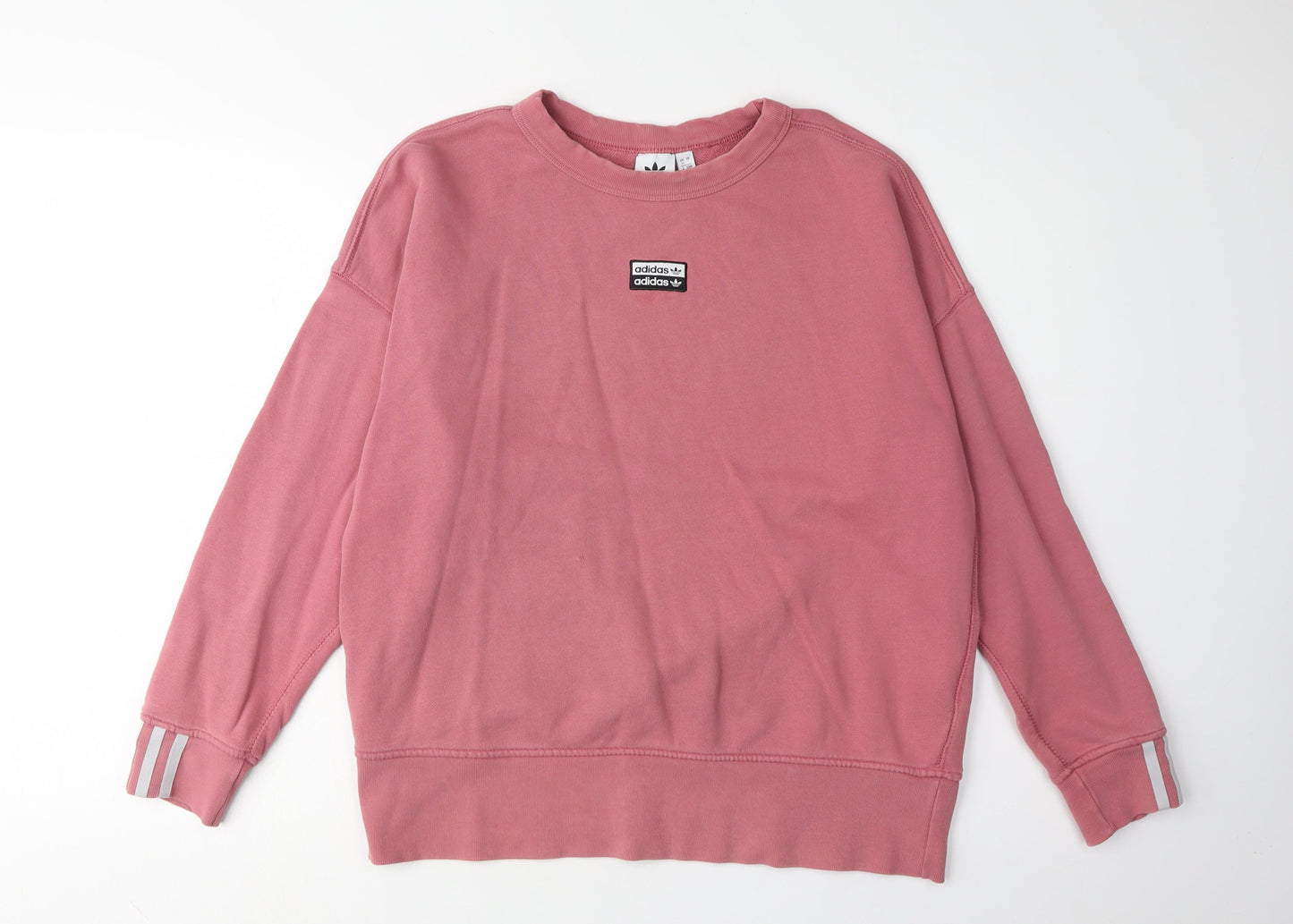 Adidas Women's Pink Pullover Sweatshirt Size 12