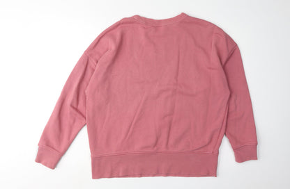 Adidas Women's Pink Pullover Sweatshirt Size 12
