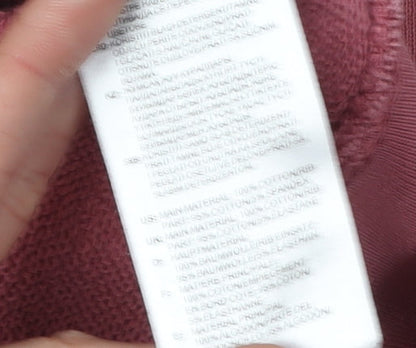 Adidas Women's Pink Pullover Sweatshirt Size 12