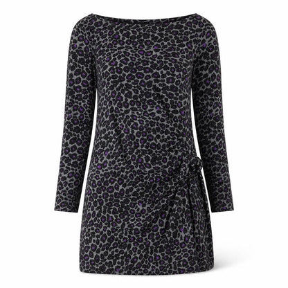 Laura Ashley Women's Multicoloured 3/4 Sleeve Dress