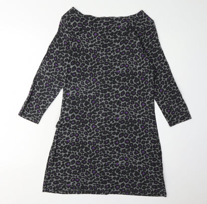 Laura Ashley Women's Multicoloured 3/4 Sleeve Dress