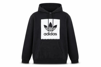 Mens UK Size M adidas Black Pullover Hoodie