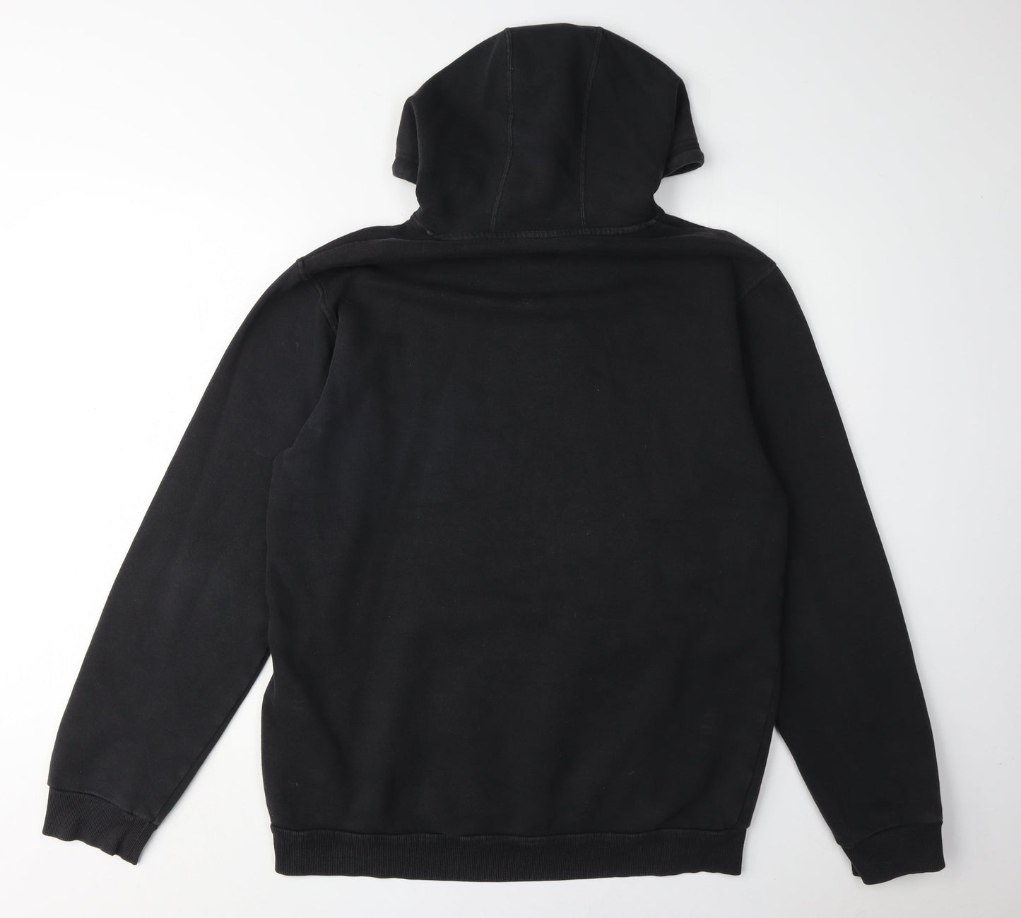Adidas Men's Black Pullover Hoodie - M