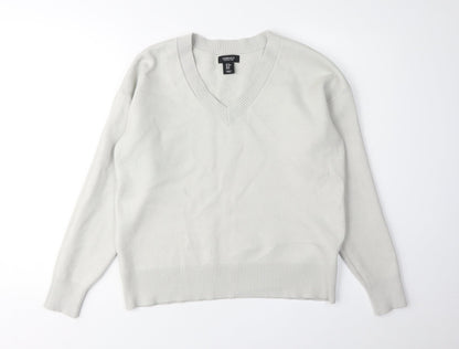 Womens UK Size M Jones New York Ivory Pullover Jumper