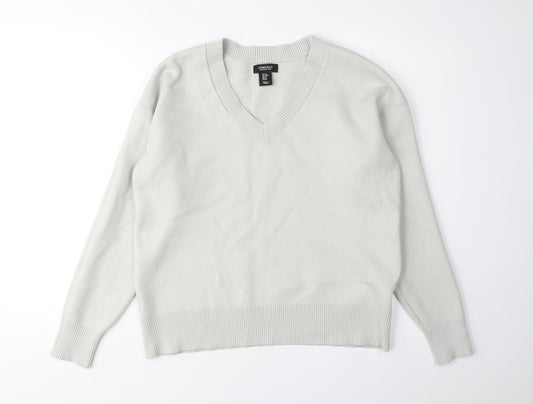 Womens UK Size M Jones New York Ivory Pullover Jumper
