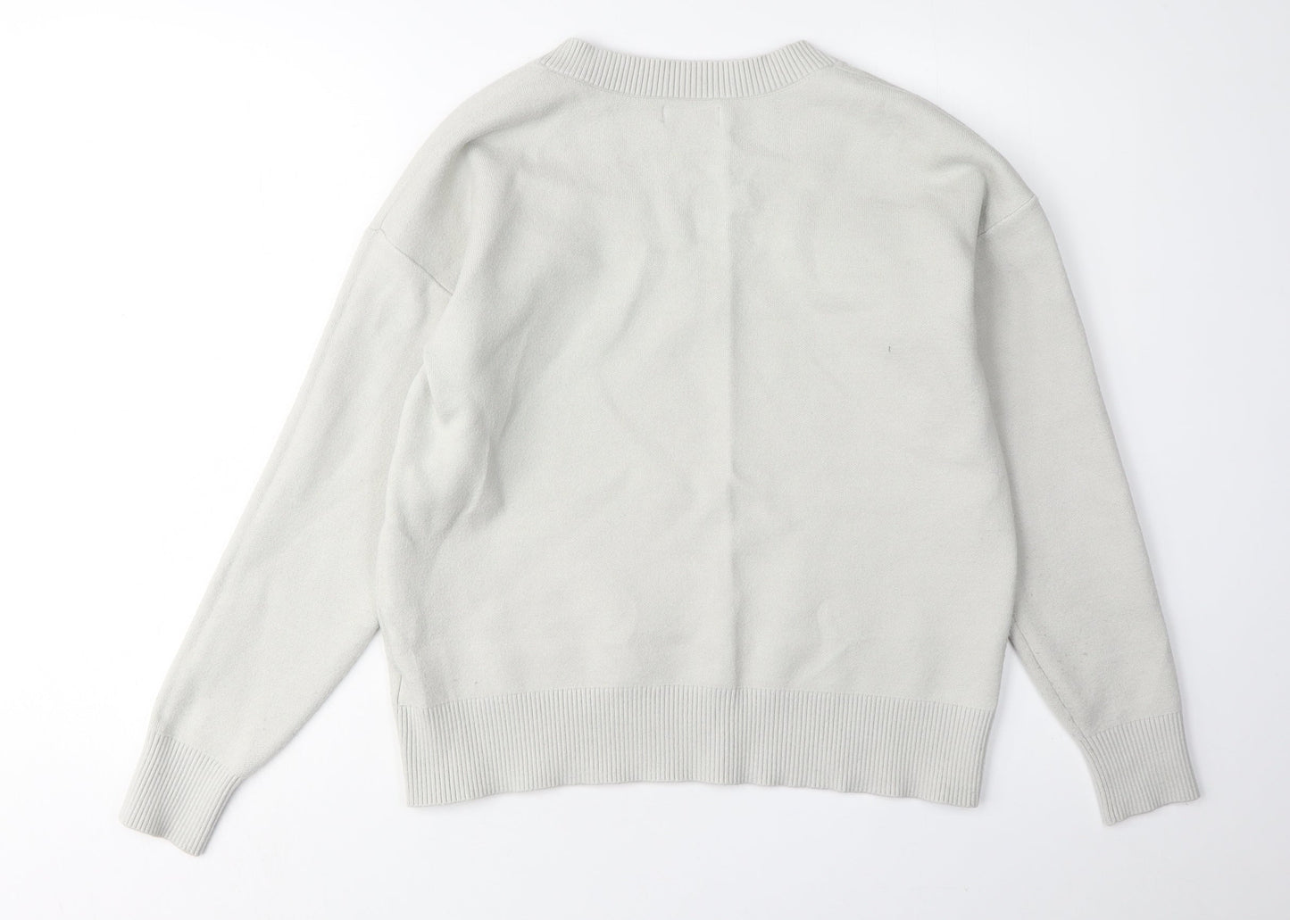 Womens UK Size M Jones New York Ivory Pullover Jumper