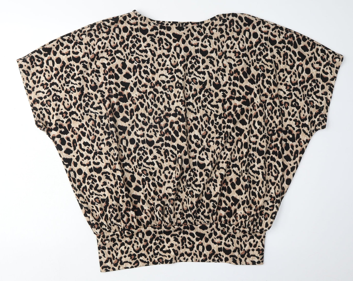 New Look Women's Multicoloured M Animal Print Top