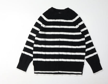 Womens UK Size 12 NEXT Black Pullover Jumper