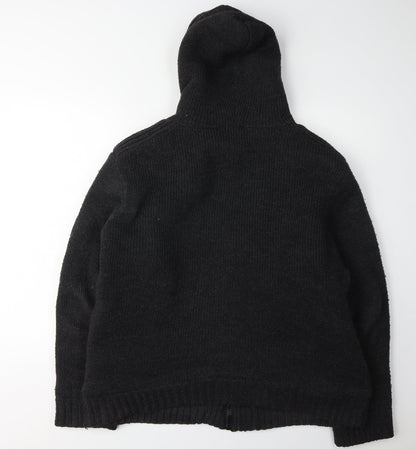 Dissident Men's 2XL Black Full Zip Hooded Jumper