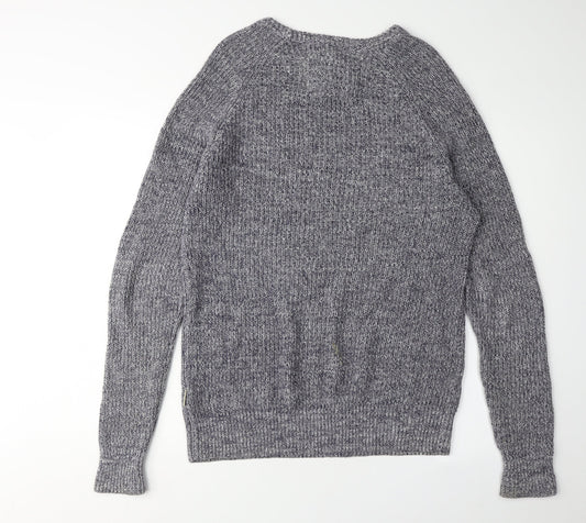 Jack Wills Men’s Grey XS Cotton Pullover Jumper