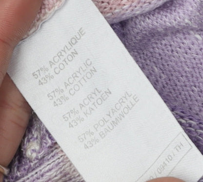 Damart Women's Multicoloured Striped Pullover Jumper L