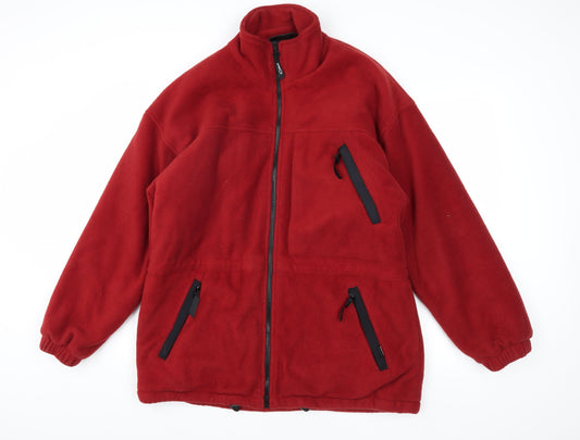 Mens UK Size XL Gebert Red Basic Jacket