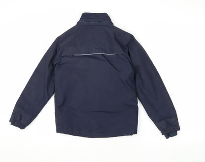 Slazenger Boys Blue Jacket 7-8 Years Reflective Winter Coat