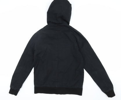 Mens UK Size S Burton Menswear Black Basic Jacket
