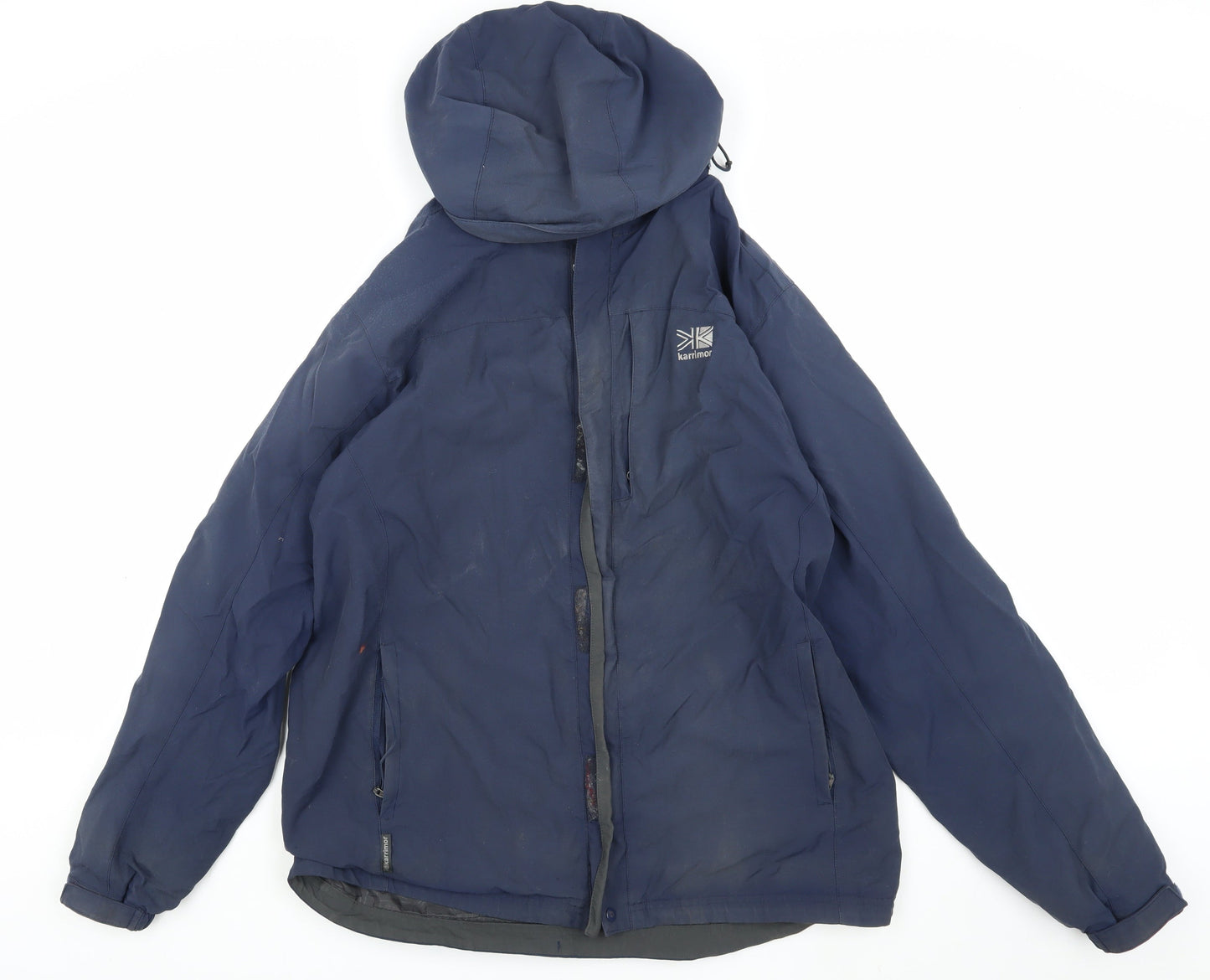 Mens UK Size M Karrimor Blue Parka Coat