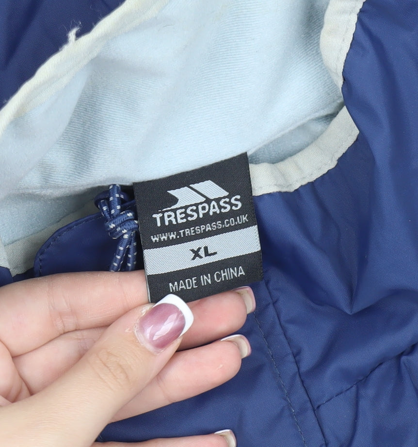 Mens UK Size XL Trespass Blue Basic Jacket