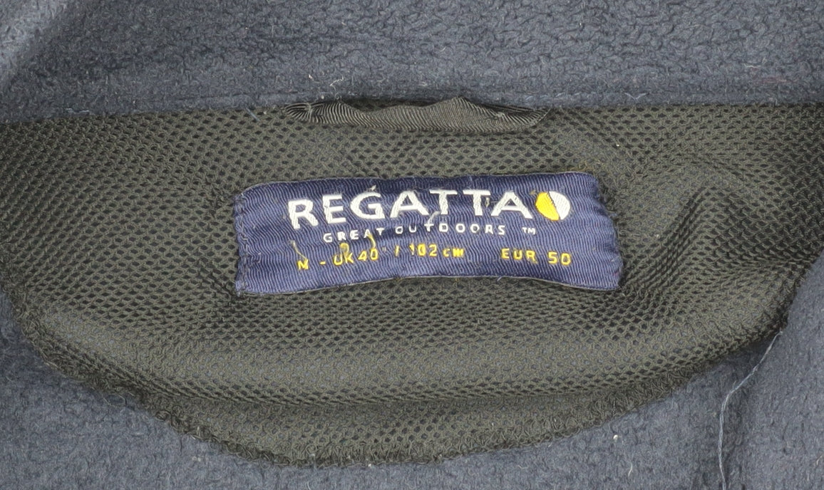 Mens UK Size M Regatta Blue Basic Jacket