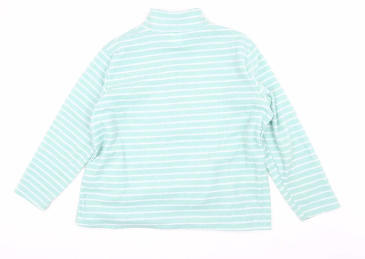 Womens UK Size XL Anne de Lancay Green Basic Jacket