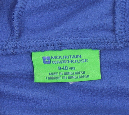 Mountain Warehouse Boys Blue Fleece Hoodie 9-10 Years