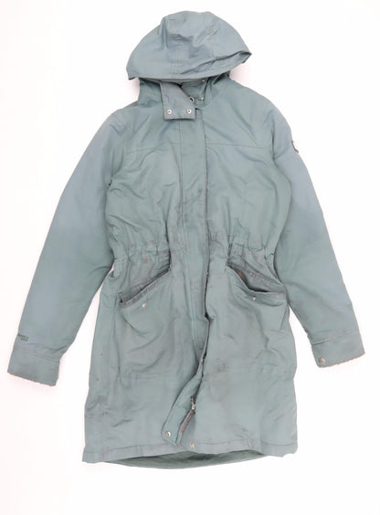 Womens UK Size 10 Regatta Green Parka Coat