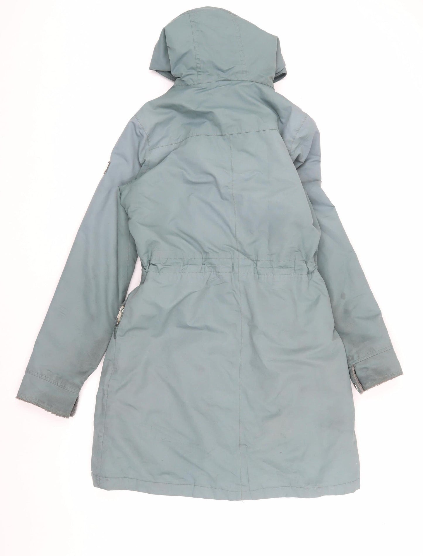 Womens UK Size 10 Regatta Green Parka Coat