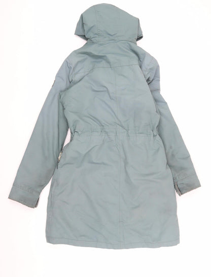 Womens UK Size 10 Regatta Green Parka Coat