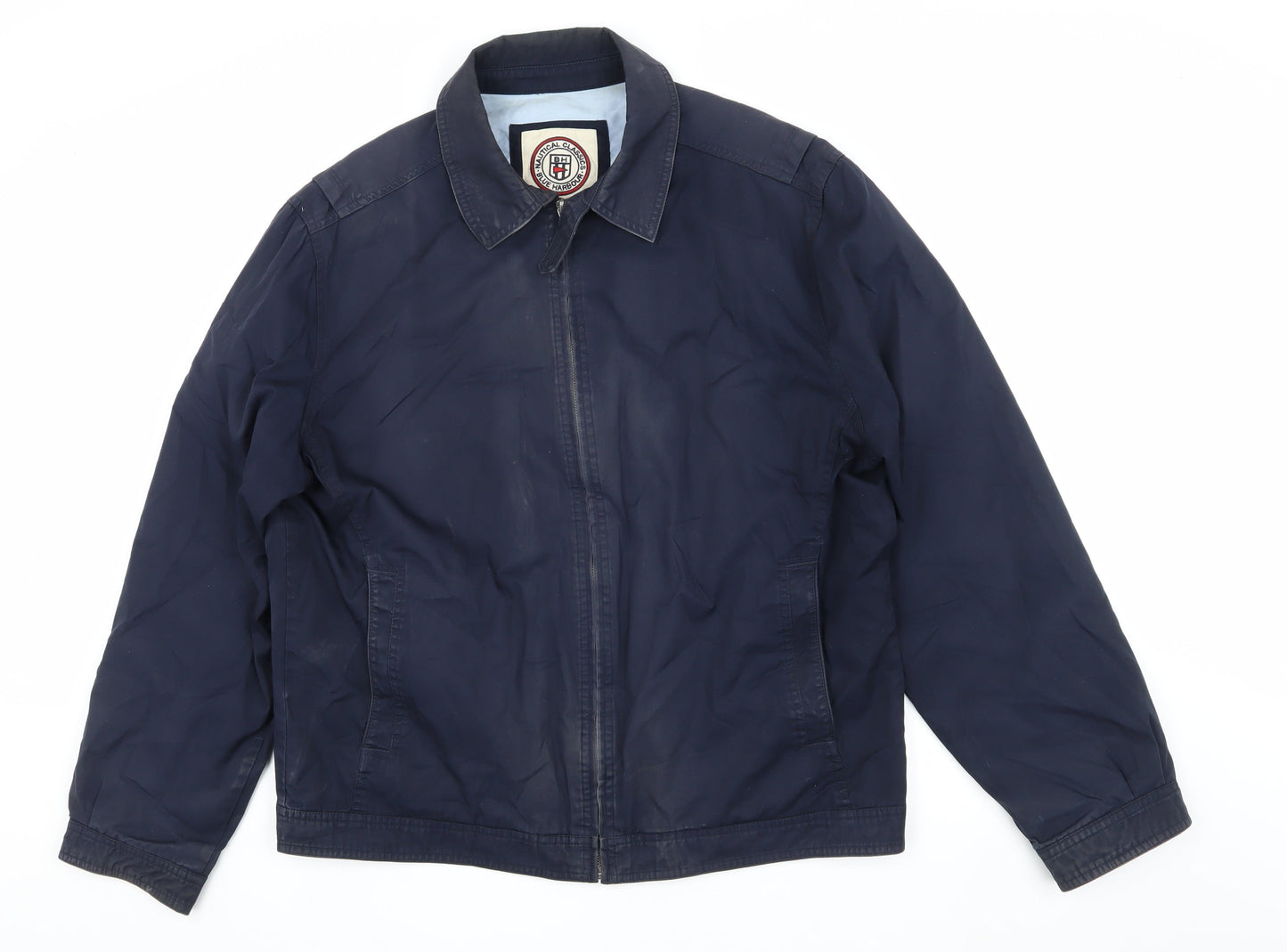 Mens UK Size L Marks and Spencer Blue Basic Jacket