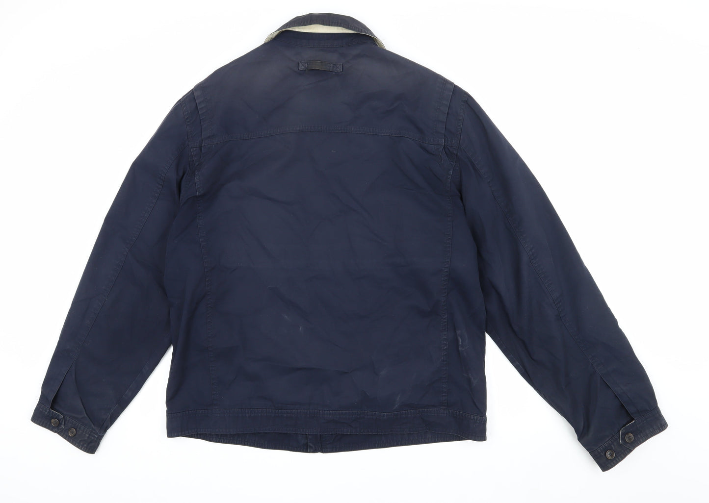 Mens UK Size L Marks and Spencer Blue Basic Jacket