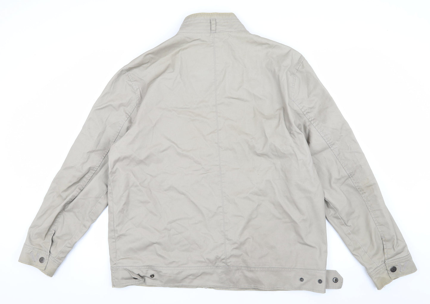 Mens UK Size 2XL Defecto Beige Basic Jacket