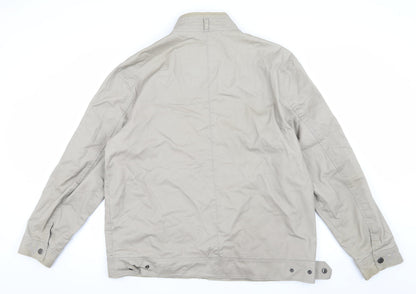 Mens UK Size 2XL Defecto Beige Basic Jacket