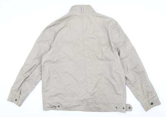 Mens UK Size 2XL Defecto Beige Basic Jacket